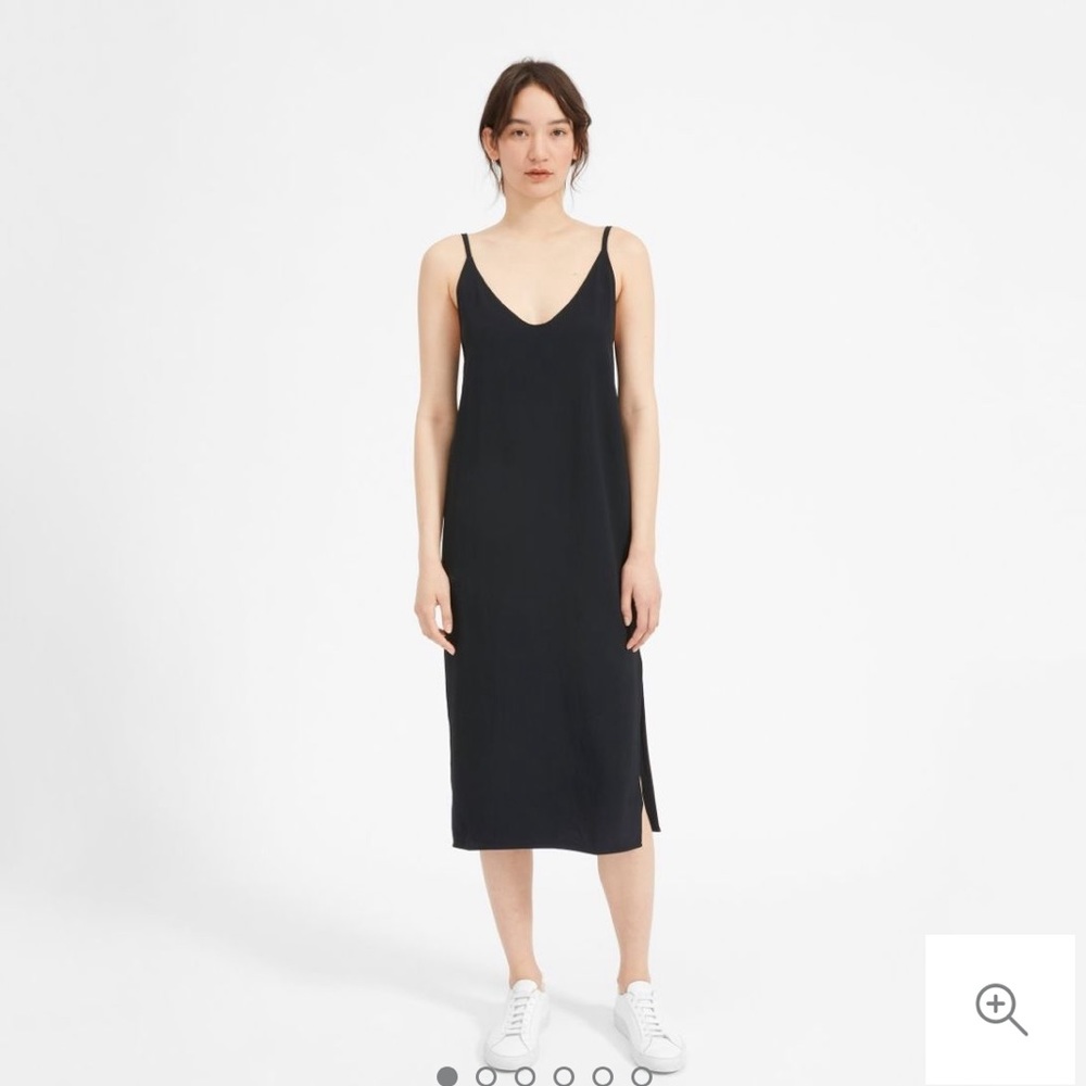 Everlane Japanese go weave slip dress